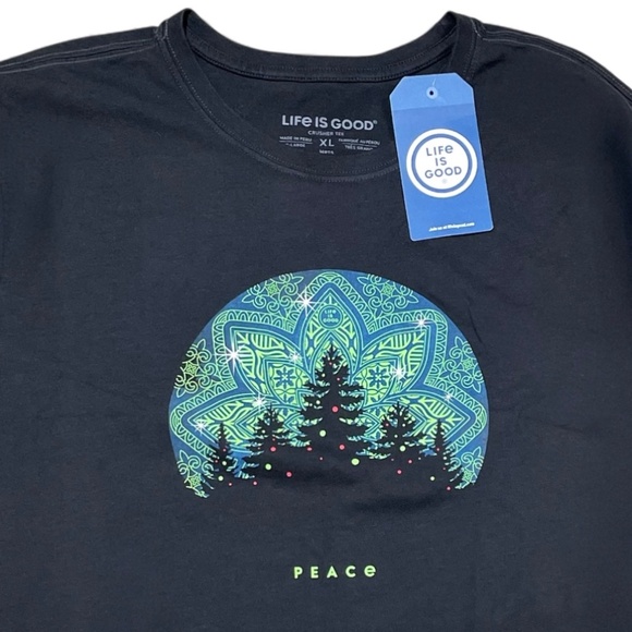 Life Is Good Men’s Lot Of 3 Holiday Crusher Tees Size XL Short Long Sleeve Tops - Picture 7 of 13